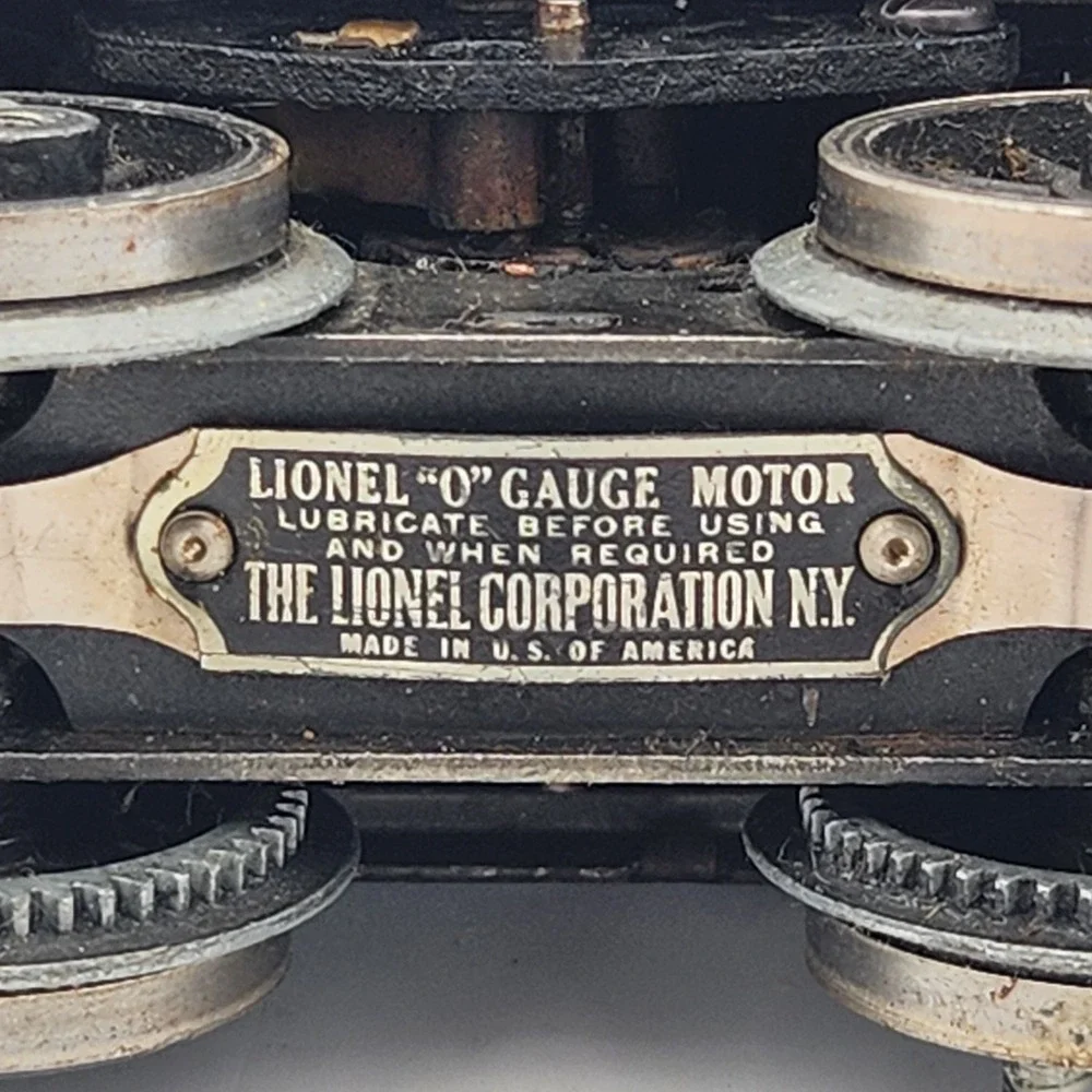 Vintage Lionel O Gauge Steam Locomotive Die-Cast Metal Engine Black USA Pre-War